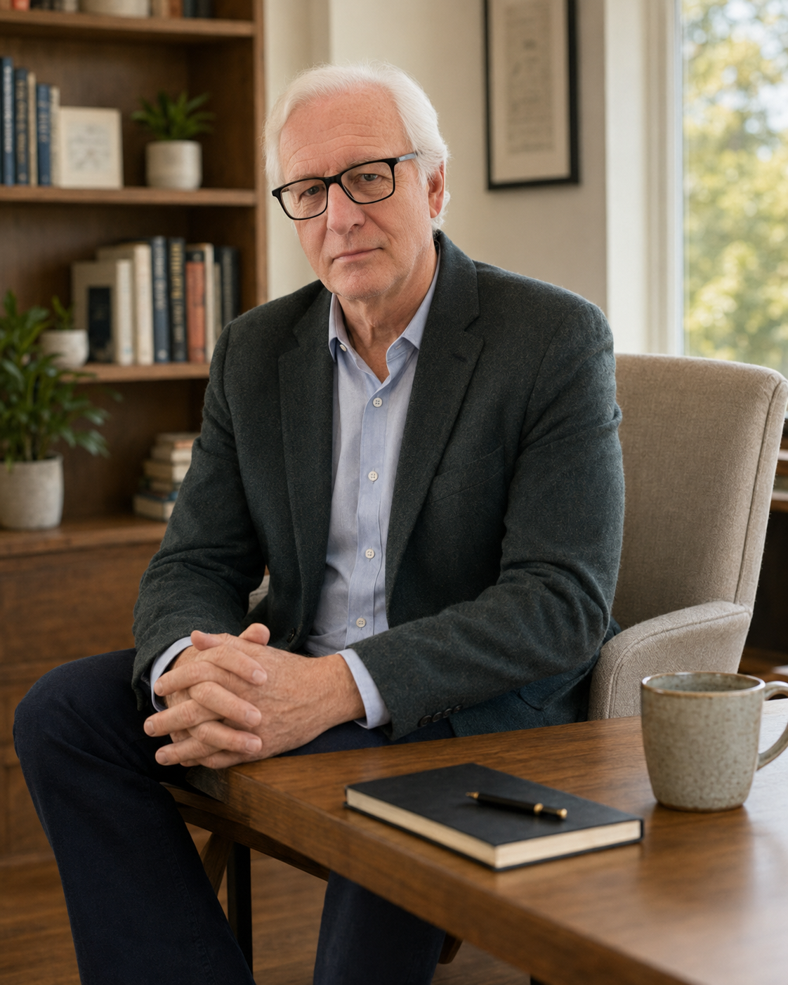 Dr. Mark R. Zuccolo at his desk
